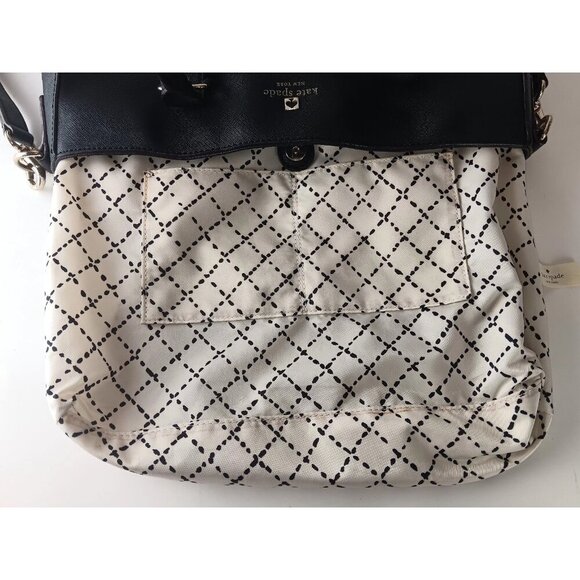 KATE SPADE Black Leather COVE Street GOLDIE Tote Handbag Crossbody Strap - Picture 16 of 16